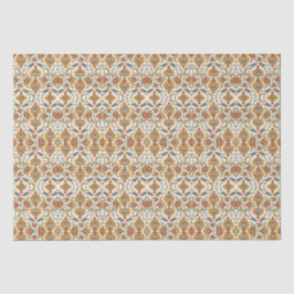 Papel De Seda Arabic Boho Elegant Floral Marroquino