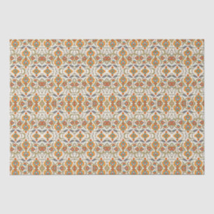 Papel De Seda Arabic Boho Elegant Floral Marroquino