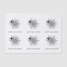 Papel De Seda Aranhas E Aranha Simples Feliz Halloween