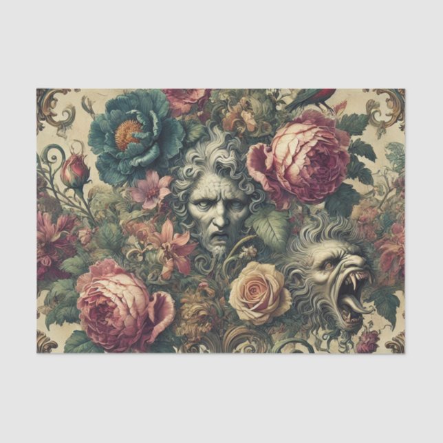 Papel De Seda Arcane Atelier - Vitoriano gótico (Frente )