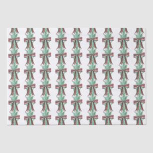 Papel De Seda Arco de Natal de Aquarela Garland