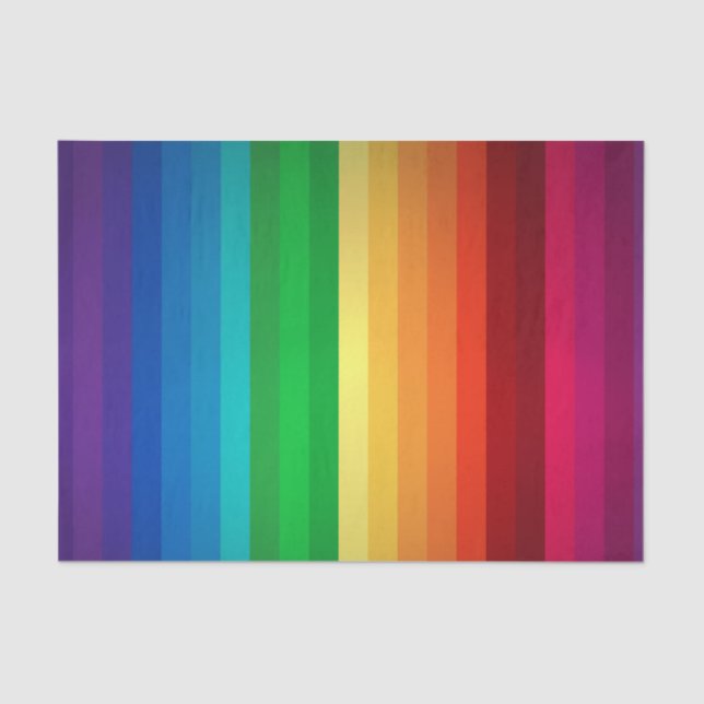 Papel De Seda Arco-íris (Frente )