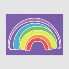 Papel De Seda Arco-íris para desaparecer em