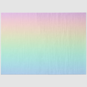 Papel De Seda Arco-íris pastel