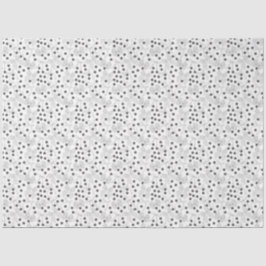 Papel De Seda Arcos Cinzas e Pontos Cinza Escuro