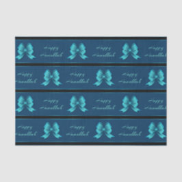 Papel De Seda Arcos e faixas metálicas de Hanukkah