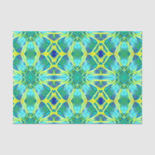 Papel De Seda Areia, Corante Azul Cobalto e Corante Amarelo