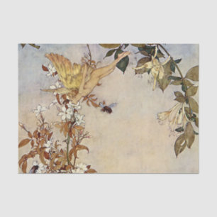 Papel De Seda “Ariel e a Abelha” por Edmund Dulac