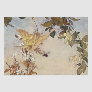 Papel De Seda “Ariel e a Abelha” por Edmund Dulac