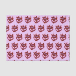 Papel De Seda Aries Zodiac Coquette Heart Cake
