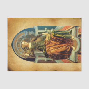 PAPEL DE SEDA ARMAZENAMENTO ANTIQUANTO À RENISSÂNCIA ALVO 14 TEM