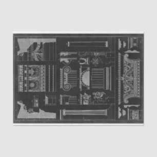 Papel De Seda Arquitetura gráfica IV