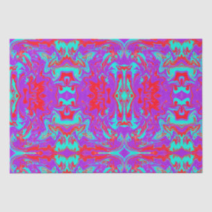 Papel De Seda Arranjo de Pop líquido moderno Trippy