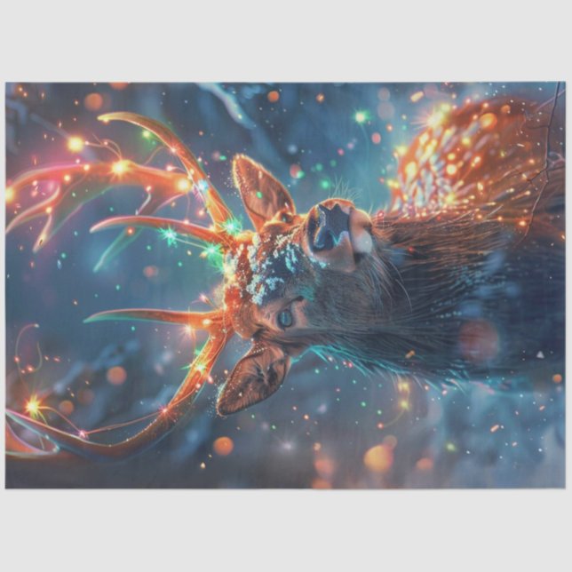 Papel De Seda Arrendamento Whimsical com Luzes (Frente )