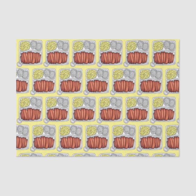 Papel De Seda Arroz Macaroni, Salada de Arroz de Placa de Cuisin (Frente )