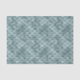 Papel De Seda Art Deco Silver Teal Contemporâneo