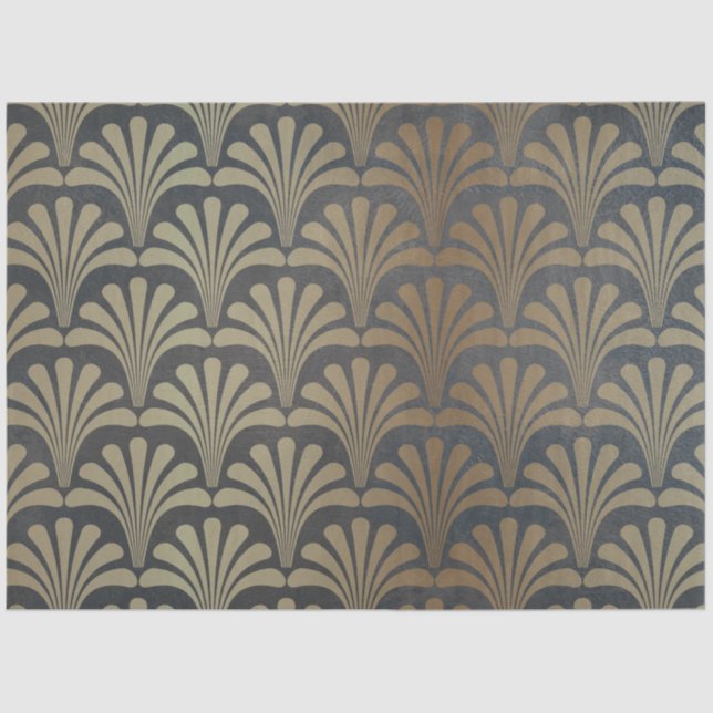 Papel De Seda Art Deco Tecido Papel, Decoupage (Frente )