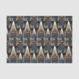 Papel De Seda Art Deco UFO Tissue Paper