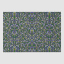 Art Nouveau Floral Seamless