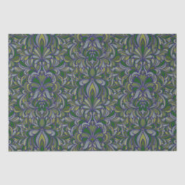Papel De Seda Art Nouveau Floral Seamless