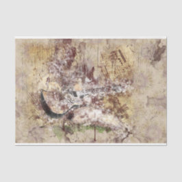 Papel De Seda Arte Collage Guitar Music 33 Decoupage