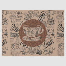 Papel De Seda Arte de Café Bliss Brew