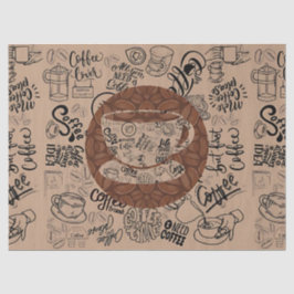 Papel De Seda Arte de Café de Bliss