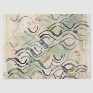 Papel De Seda Arte de Caligrafia Japonesa Vintage (6)
