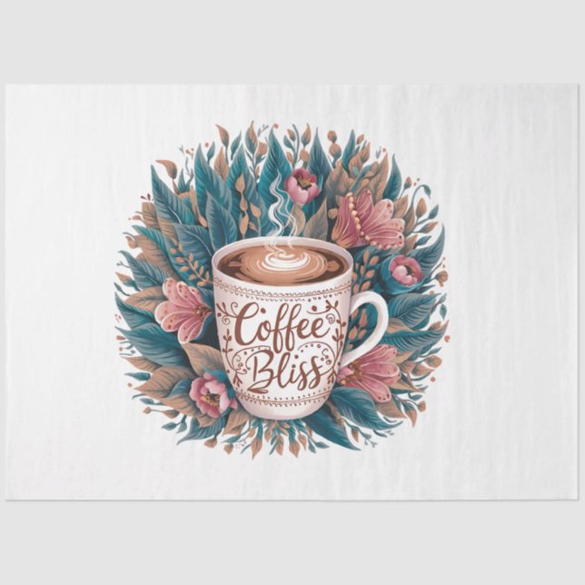 Papel De Seda Arte De Desvinculação De Ephemera Perfeita (Frente )