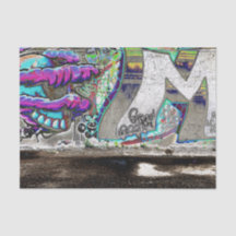 Arte de Parede Grunge de Rua Urbana Legal Graffiti