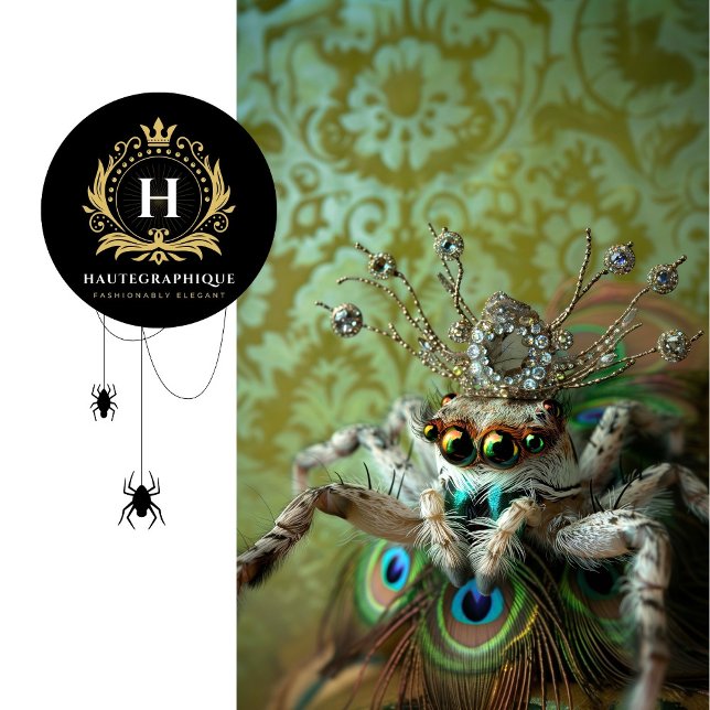 Papel De Seda Arte de Spider De Peacock Encruzada Com Joias Verd (Criador carregado)