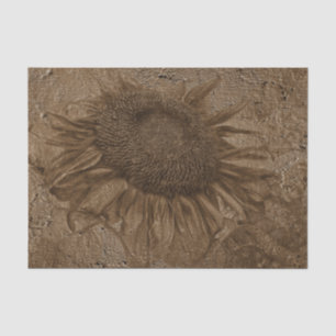 Papel De Seda Arte de textura grunge em tons de sépia escura vin