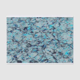 Papel De Seda Arte digital legal e moderna da aquarela azul