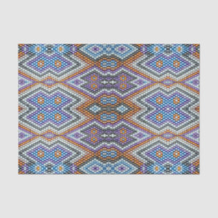 Papel De Seda Arte em Beadas do Sudoeste