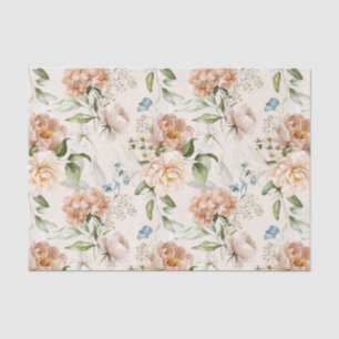 Papel De Seda Arte Floral de Vida Morta Holandesa de Hortênsia V