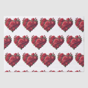Papel De Seda Arte Floral Romântica