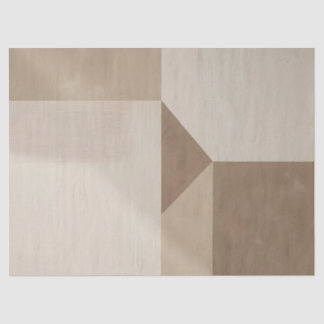Papel De Seda Arte geométrica abstrata minimalista estilo wabi