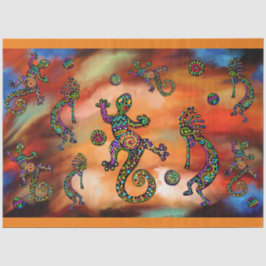 Papel De Seda Arte Kokopelli