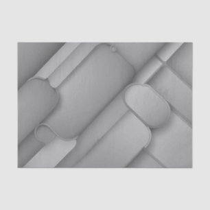 Papel De Seda Arte Moderna das cinzas