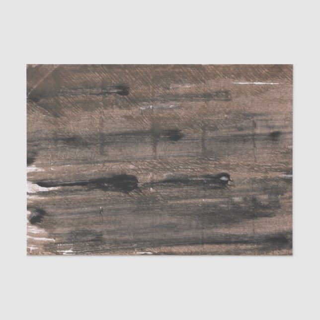 Papel De Seda Arte negra castanha (Frente )