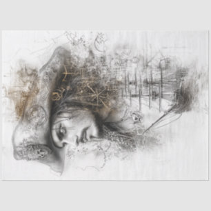 Papel De Seda Arte Pirata de Ilustração de Desvinculação