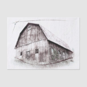 Papel De Seda Arte Vintage Rústico Country Textura de Celeiro Di