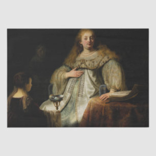 Papel De Seda Artemísia por Rembrandt van Rijn