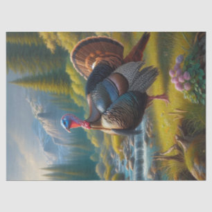 Papel De Seda Artesanato da Vida Selvagem do Peru Selvagem Tom