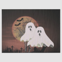 Papel De Seda Artesanato de Decoupagem de Fantasmas Assustadores