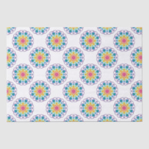 Papel De Seda Artesanato de fonte flexível do arco-íris maximali