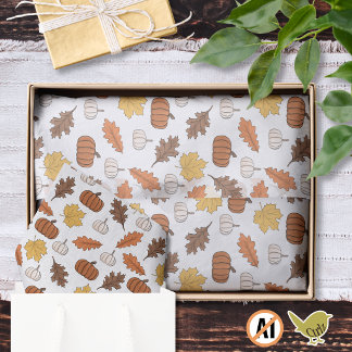 Papel De Seda Artesanato de Outono e Presentes da Colheita de Ou