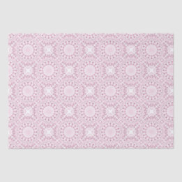 Papel De Seda Artesanato Rosa Confetti Lace Diamond