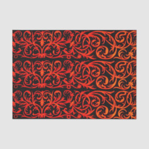 Papel De Seda artesanatos de desacoplamento de ornamentados Vint