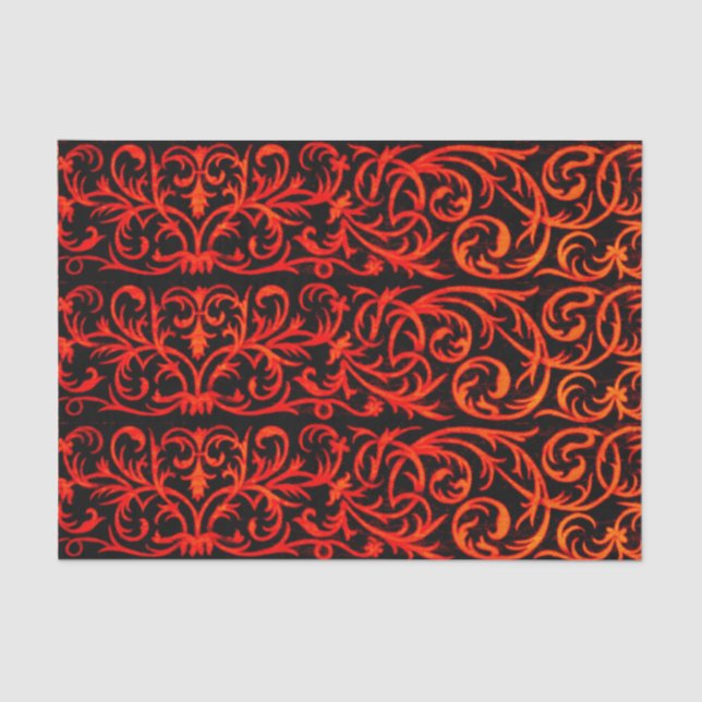 Papel De Seda artesanatos de desacoplamento de ornamentados Vint (Frente )